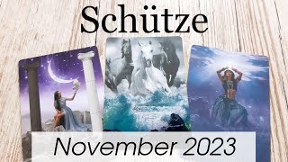 SCHÜTZE  November 2023 🍁 Es wird ausgemistet Regeneration amp Heilung  Tarot [upl. by Tteltrab]