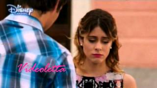 Violetta 2 English  Leon asks Violetta if she is in love with Diego Ep74 [upl. by Corson425]