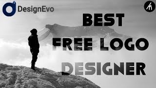 Create Professional Logo For Free with Design Evo [upl. by Mariquilla]