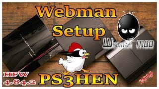 How To Install And Setup Webman On All HFW 4842 With Hen 2019 [upl. by Eidnarb17]