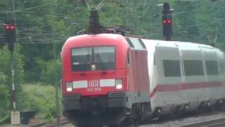 ICE 2 mit 8 Wagen und Taurus 1 [upl. by Halle]