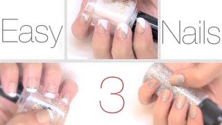 Ideas fáciles y elegantes para pintar las uñas [upl. by Kciderf]