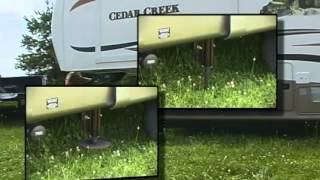 Cedar Creek Lippert Leveling System Manufacturer Video By Dick Gores RV World [upl. by Atiuqcir348]