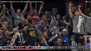 FlightReacts To WARRIORS at CAVALIERS  FULL GAME HIGHLIGHTS  November 8 2024 [upl. by Nnaira]