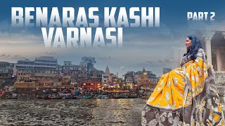 Varanasi Part 2 Temples Banaras Saree shopping Assi Ghat Food Sarnath indiatravel kashi [upl. by Nay193]