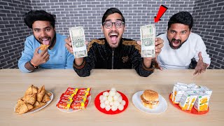 ₹100000 Food Eating Challenge🤑 कौन ज्यादा खाना खा पायेगा Who Will Win [upl. by Wendie]