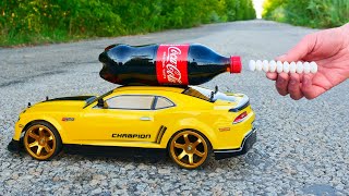 CocaCola Rocket with RC Drift Car [upl. by Peti527]