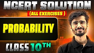 Probability  Complete NCERT WITH BACK EXERCISE in 1 Video  Class 10th [upl. by Collimore]