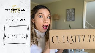 Curateur Unboxing ❄️🧣 Whats Inside CURATEUR WINTER 2021 Subscription Box 📦 🤯 [upl. by Nojad915]