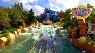 Universal Orlando  Islands of Adventure 2022 Walking Tour in 4K [upl. by Aznarepse971]