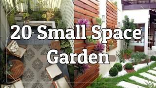 SMALL GARDEN IDEAS  Landscape Garden  Relaxing place to rest [upl. by Lantha]