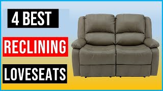 Best Reclining Loveseats in 2023  Top 5 Best Reclining  Reviews [upl. by Aicissej]