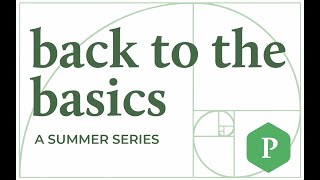 Back to the Basics Week 13 [upl. by Wyatt315]