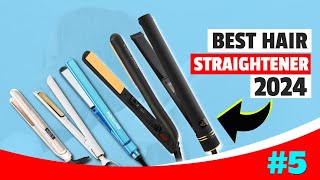 Best Hair Straightener In 2024  Top 5 Flat Irons Review [upl. by Suoivatnod]