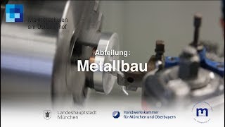 Meisterschule Metallbau  Vorbereitung auf die Meisterprüfung [upl. by Wehtam]