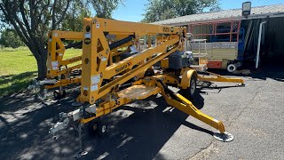 2020 Haulotte 4527A Electric Boom Lift Inspection amp Operations Video [upl. by Konstantine201]