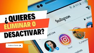 🚫 ¡Adiós Instagram 🚫 Cómo Desactivar o Eliminar Tu Cuenta Paso a Paso 📲 [upl. by Atsejam]