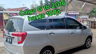 Toyota Calya G th 2016 asli R dari baru km 68rbMinat wa081327772228 [upl. by Hamlen]