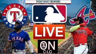 🔴Atlanta Braves Vs Texas Rangers Live MLB Baseball Play by Play 3D Presentation MLB Livestream [upl. by Ricca]