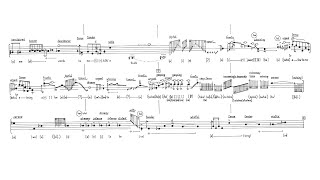 Luciano Berio  Sequenza III per voce 1965 ScoreVideo [upl. by Niwle]