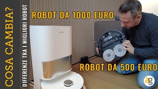 500€ o 1000€ COSA CAMBIA Confronto ROBOT ASPIRAPOLVERE Dreame L10s pro e ultra [upl. by Eninnej]