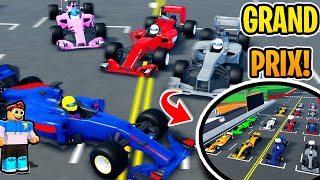 I Hosted The First FORMULA 1 GRAND PRIX In Car Dealership Tycoon SEASON 12 RACE [upl. by Annawahs]