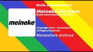 Meineke Car Care Center Radio Commercial 2024 [upl. by Ardisi]