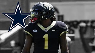 Caelen Carson Highlights 🔥  Welcome to the Dallas Cowboys [upl. by Wendell]