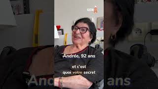 Le secret d’Andrée pour rester jeune partage vieux [upl. by Paapanen]