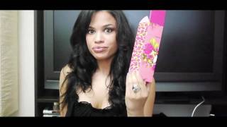 Betsey Johnson Review with Black Fragrance Atomizer [upl. by Airetas]