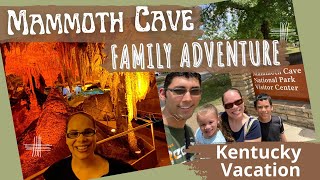 MAMMOTH CAVE KENTUCKY FAMILY VACATION  DOMES AND DRIPSTONES TOUR [upl. by Joelie]