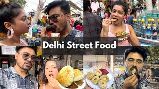 Delhi Street Food  Lajpat Nagar Market Food  Noida Street Food 🥟🌽🍜 streetfood delhistreetfood [upl. by Accever]