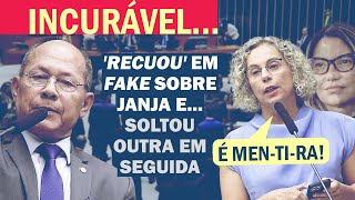 REPARE COMO ELE GRITA NA HORA DA FAKE SOBRE JANJA E FALA BAIXINHO NA HORA DO quotRECUOquot  Cortes 247 [upl. by Ayekel217]