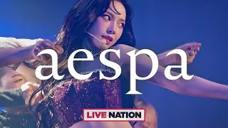 aespa LIVE TOUR  SYNK  PARALLEL LINE  in LONDON  Live Nation UK [upl. by Grosvenor]