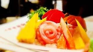 Chirashi Sashimi Combination 寿司摆盘系列How To Make Sushi Series [upl. by Akinet]