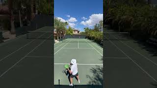 Clean Hitting 🎾 shorts tennis [upl. by Mic]