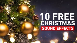 10 FREE ChristmasInspired Sound Effects  Free Assets [upl. by Valenka]