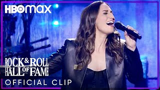 Sara Bareilles Performs quotNobody Does It Betterquot  Rock and Roll Hall of Fame 2022  HBO MAX [upl. by Serra662]