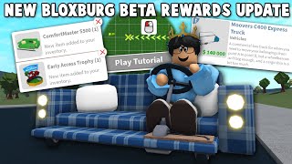 THE NEW BLOXBURG REWARDS UPDATE IS HERE NEW MOVING TRUCK AND PLAYER TUTORIAL [upl. by Aivitnahs]