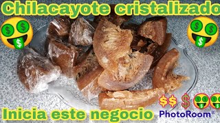 Chilacayote cristalizado para negocio [upl. by Adiaj751]