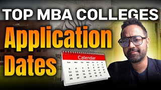 Top MBA Colleges Application Dates  Form Fees  Colleges Through CAT  NMAT amp XAT mbaprepration [upl. by Farrica]