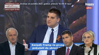 Александар Шешељ Трамп је ипак неко ко са већом дозом рационалности посматра догађаје у свету [upl. by Omle]