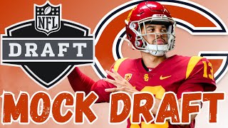 Chicago Bears 2024 NFL Mock Draft  ROSTER BREAKDOWN  MID SEASON MOCK [upl. by Nevram]