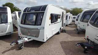 2020 Elddis Affinity 520 2 berth end bathroom Alde heating 1 previous owner Immaculate [upl. by Ayra980]