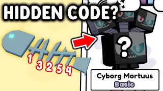 HIDDEN CODE For SECRET CYBORG MORTUUS Theory in Roblox Pet Simulator 99 [upl. by Caitrin977]