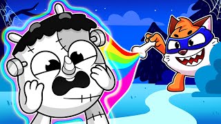 Baby Monsters Lost Their Colours Song 🌈 Funny Kids Songs 😻🐨🐰🦁 And Nursery Rhymes by Baby Zoo [upl. by Nynahs795]