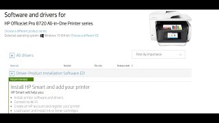 HP Officejet Pro 8720 printer setup  Unbox HP Officejet Pro 8720 printer  WiFi setup [upl. by Ihab]