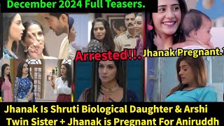 Jhanak Starlife December 2024 Full Teasers Update in English [upl. by Gelasius]