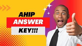 Unlock the Secret to Acing the 2024 Ahip Answer Key [upl. by Caralie]