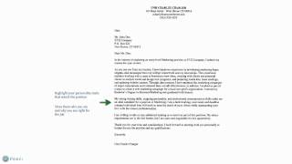 Cover Letter Tutorial [upl. by Sirej852]